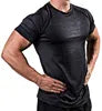High Quality Homme Body Building Training Fitness Gym Tee Shirt Active Wear Clothing Male Men's Fitted Muscle T Shirts