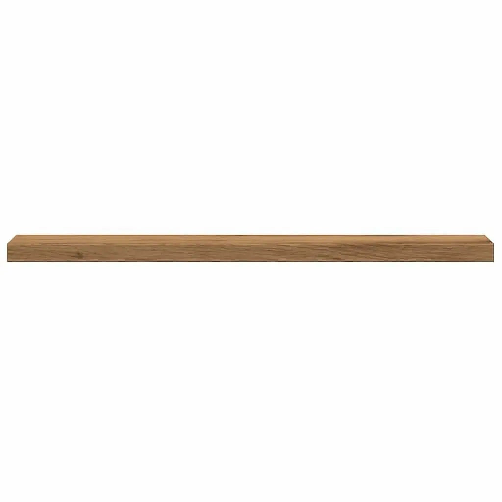 W2B VidaXL Set 4 Artisan Oak Engineered Wood Wall Shelf Rustic Vase for Home Decor for Wedding Living Room Wardrobe Jewelry