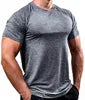 High Quality Homme Body Building Training Fitness Gym Tee Shirt Active Wear Clothing Male Men's Fitted Muscle T Shirts