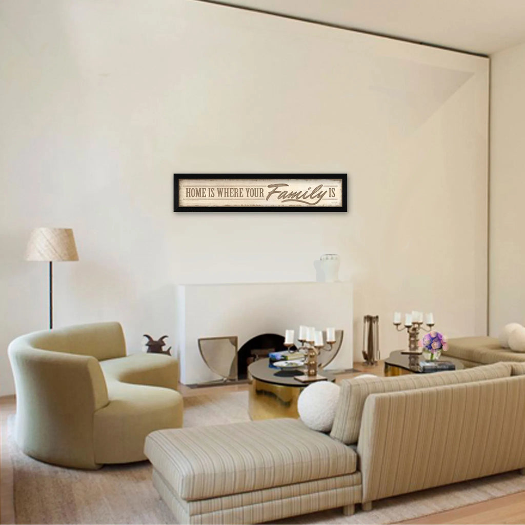 HMS Home Collection 2 Piece Black Framed Wall Art Print