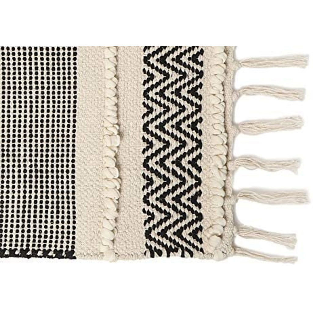 TD Disposable Traditional Artisan Hand-Woven Linen Table Mat Luxury Striped Design Custom Logo Home Use Exquisite Artisan Work