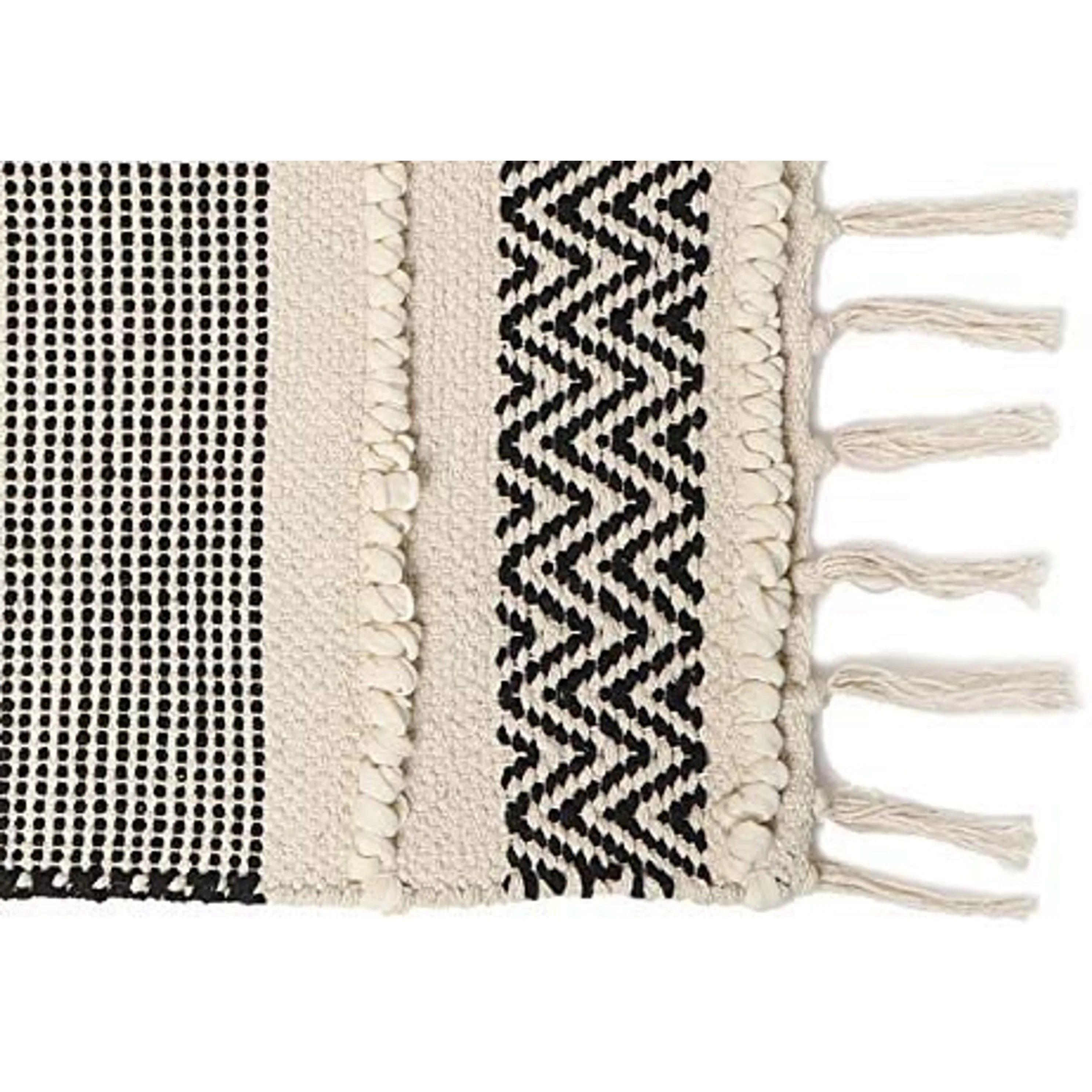TD Disposable Traditional Artisan Hand-Woven Linen Table Mat Luxury Striped Design Custom Logo Home Use Exquisite Artisan Work