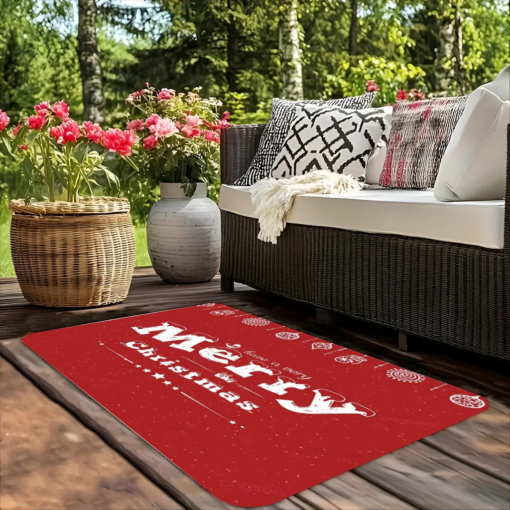 Custom Flannel Kitchen Rugs Set, Non-Slip Entryway Doormats, Absorbent Washable Floor Mats for Home