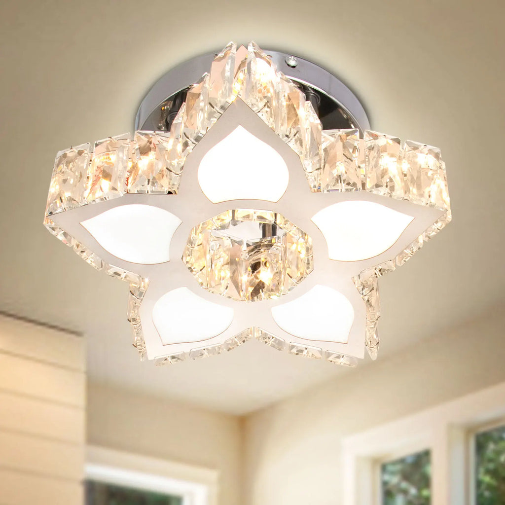 Modern Luxury Ceiling Chandelier for High Ceilings Small Size Home Decor Lighting Solution for Villas