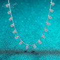 Silver 925 Original Total 3-9 Carat Diamond Test Past Brilliant Cut D Color Moissanite Full Star Pendant Necklace Fine Jewelry