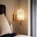 FCJ Modern Bronze and Clear Dewdrop Wall Lamp 12W LED Light Warm White CCT for Home or Hotel Custom Packing Dimension