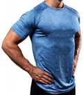 Sports Training Clothes Fitness Clothes Men's Fast Dry Breathable Sports Running High Elastic Tights Short Sleeves