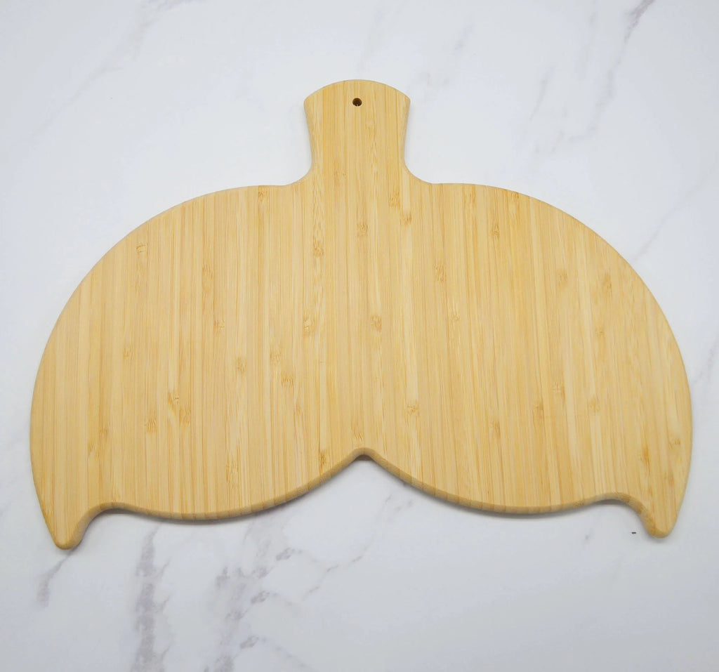 US Free Shipping Customized  Epoxy Resin Blanks Turtle Shaped Eco-Friendly Bamboo Cutting Board for Home Decor