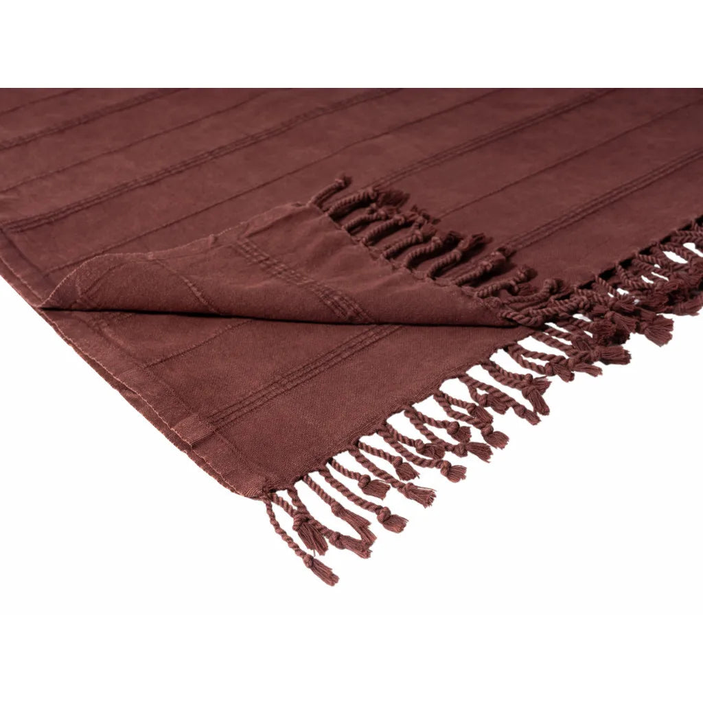HMS Luxury Green Woven Cotton Blanket Modern Striped Super Soft Comfortable for Bed Sofa Home Decorative Knitted Technique