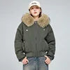 Boutique Wholesale 2025 Winter New Fashionable Hoodie Versatile Casual Loose Slim Women's Coat
