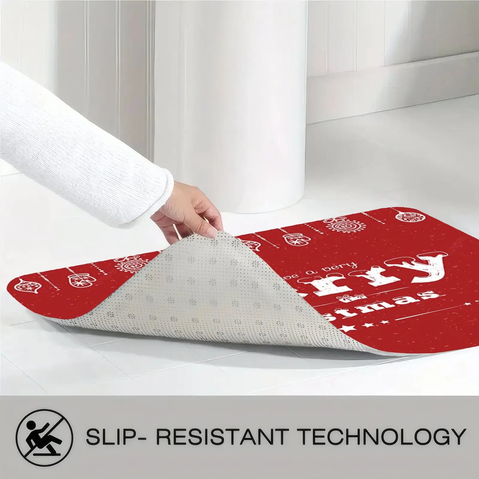 Custom Flannel Kitchen Rugs Set, Non-Slip Entryway Doormats, Absorbent Washable Floor Mats for Home