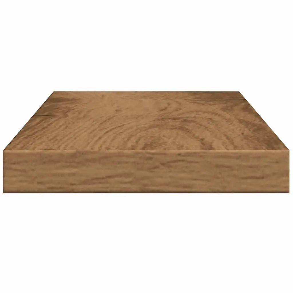 W2B VidaXL Set 4 Artisan Oak Engineered Wood Wall Shelf Rustic Vase for Home Decor for Wedding Living Room Wardrobe Jewelry
