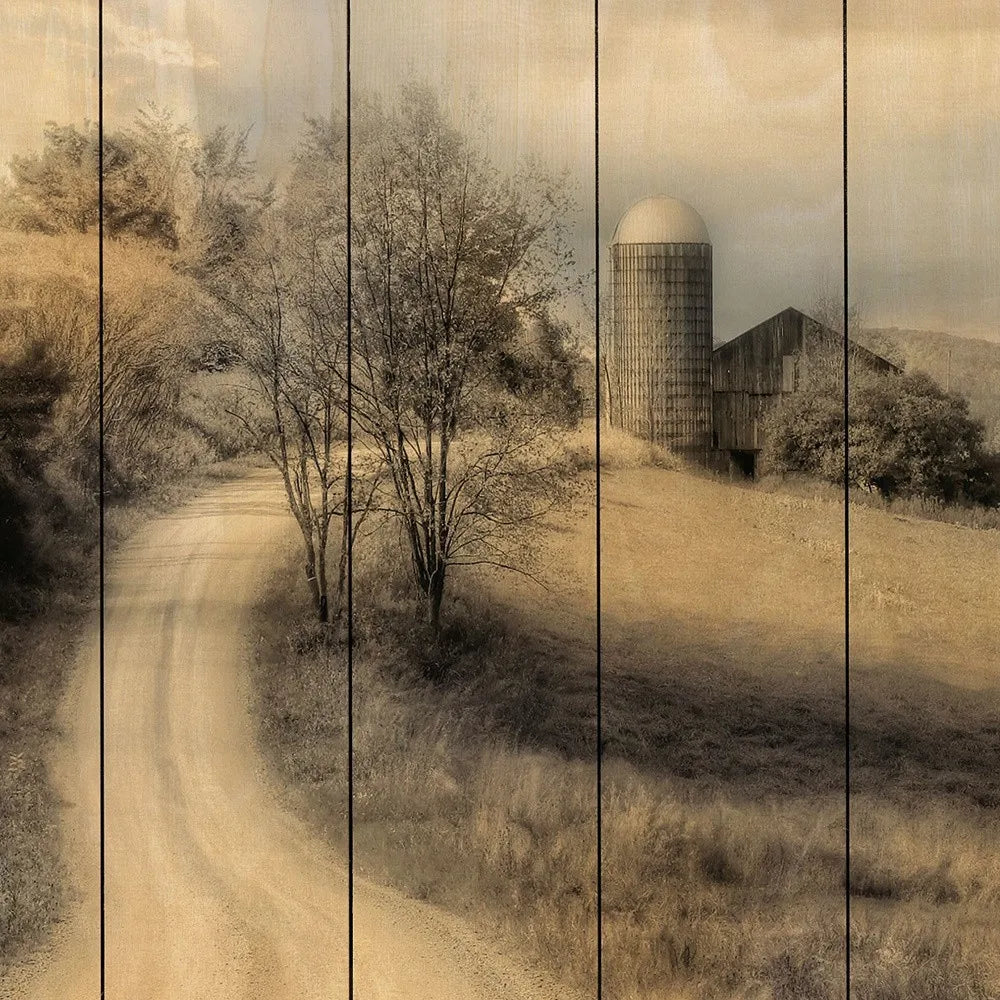 HMS Country Road Take Me Home Unframed Wall Art Print for Home Decor