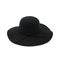 winter Hats For Women Bucket cap Soft Vintage Wide Brim Wool Felt Bowler Fedora Hat Floppy Cloche Women's Large Hat Church cap