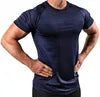 High Quality Homme Body Building Training Fitness Gym Tee Shirt Active Wear Clothing Male Men's Fitted Muscle T Shirts