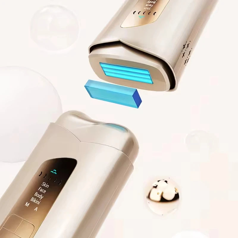 PAKISS At-Home IPL Hair Removal Device,Painless IPL Hair Removal System for Smooth Skin, Treats Underarm Leg Bikini Line