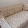 Geometric Printed 3-Seater Anti-Wrinkle Sofa Slipcover Waterproof Polyester Furniture Protective Cover for Pets