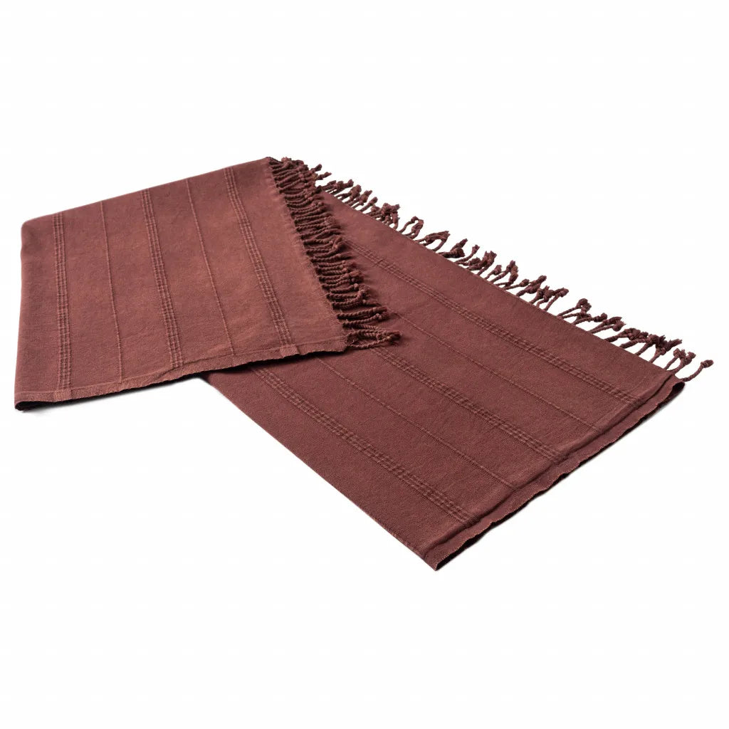HMS Luxury Green Woven Cotton Blanket Modern Striped Super Soft Comfortable for Bed Sofa Home Decorative Knitted Technique
