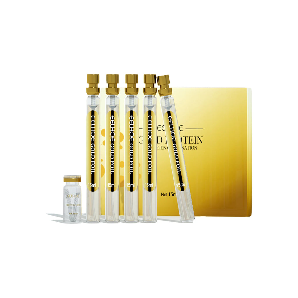 EELHOE 10ml Anti-Wrinkle Serum Protein Line Lift Set for Facial Shape Firming Lifting for Home Use on Oily/Combination Skin