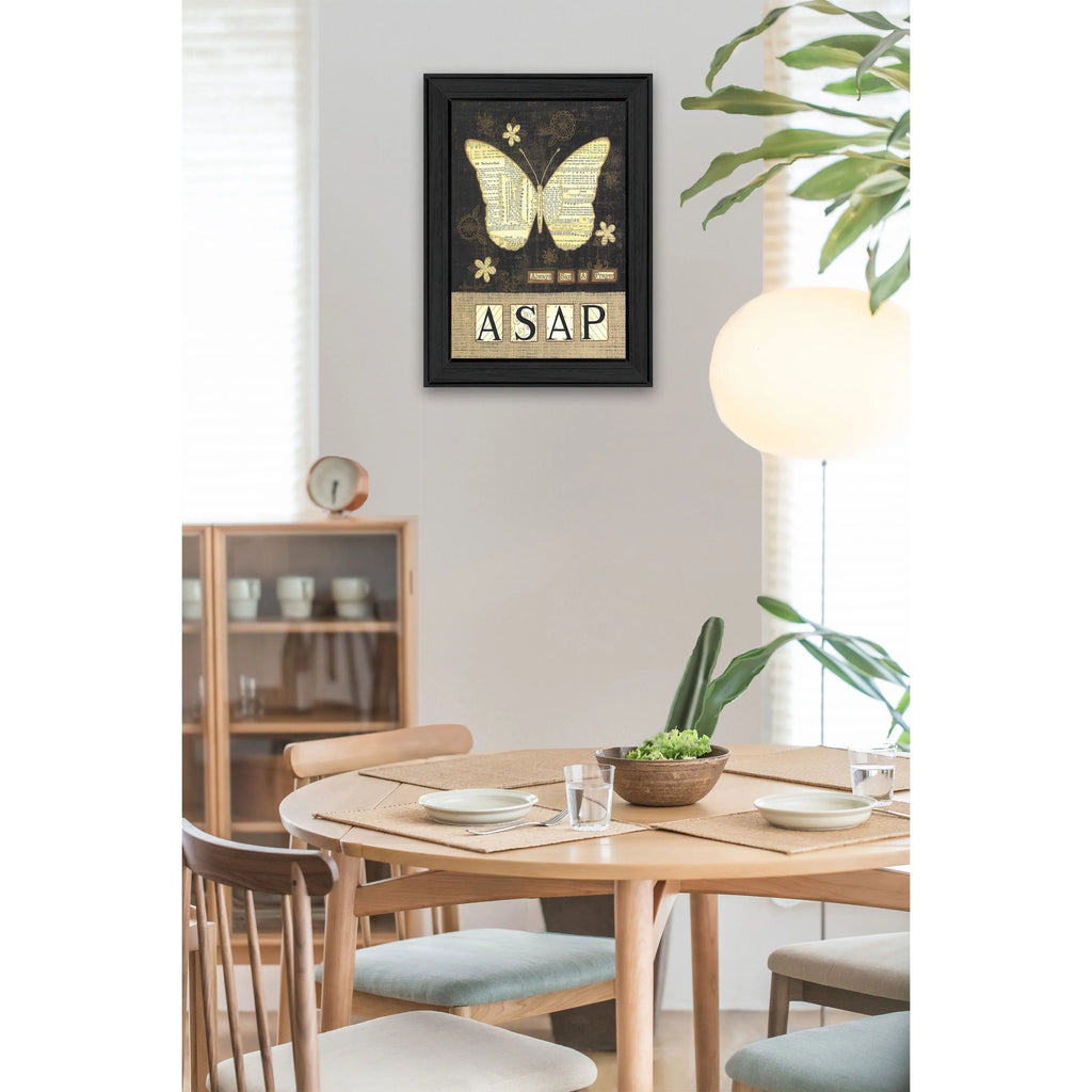 HMS Home Decor Wall Art Black Framed Print Always Say a Prayer