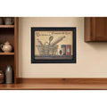 HMS Seasoned with for Love Black Framed Kitchen Wall Art Print Home Decor