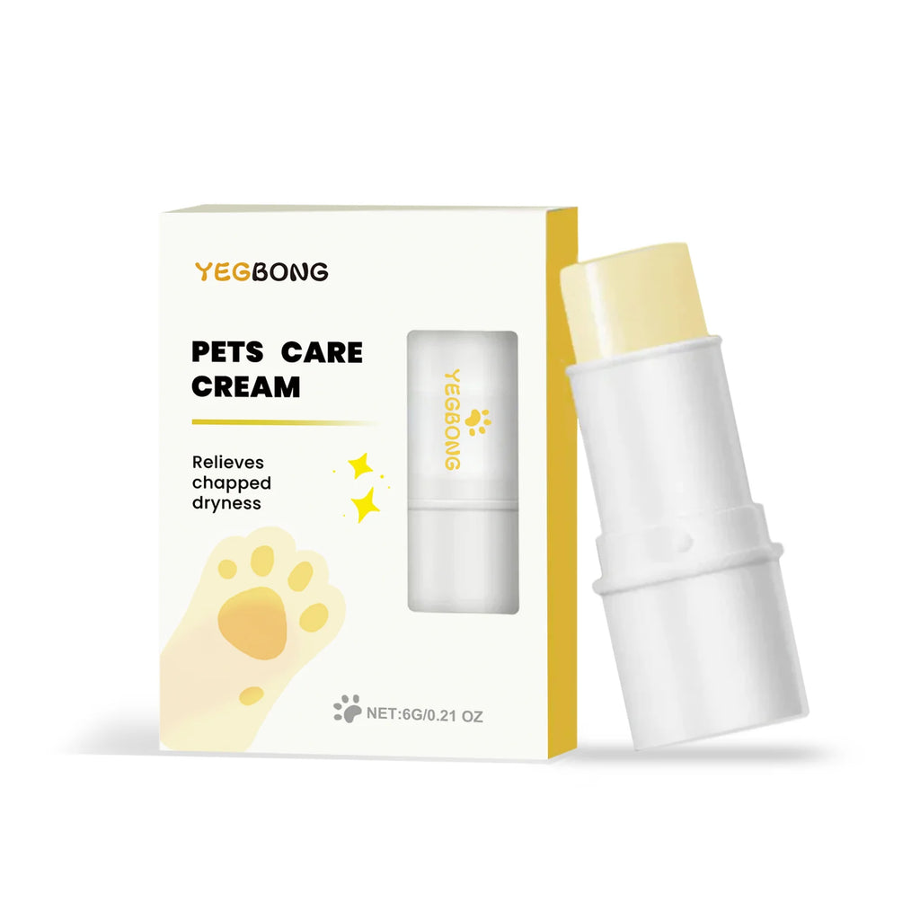 Yegbong Gentle Pet Paw Ointment Stick Home Dog and Cat Care Moisturizing Paw Pad Cream for Pet Grooming