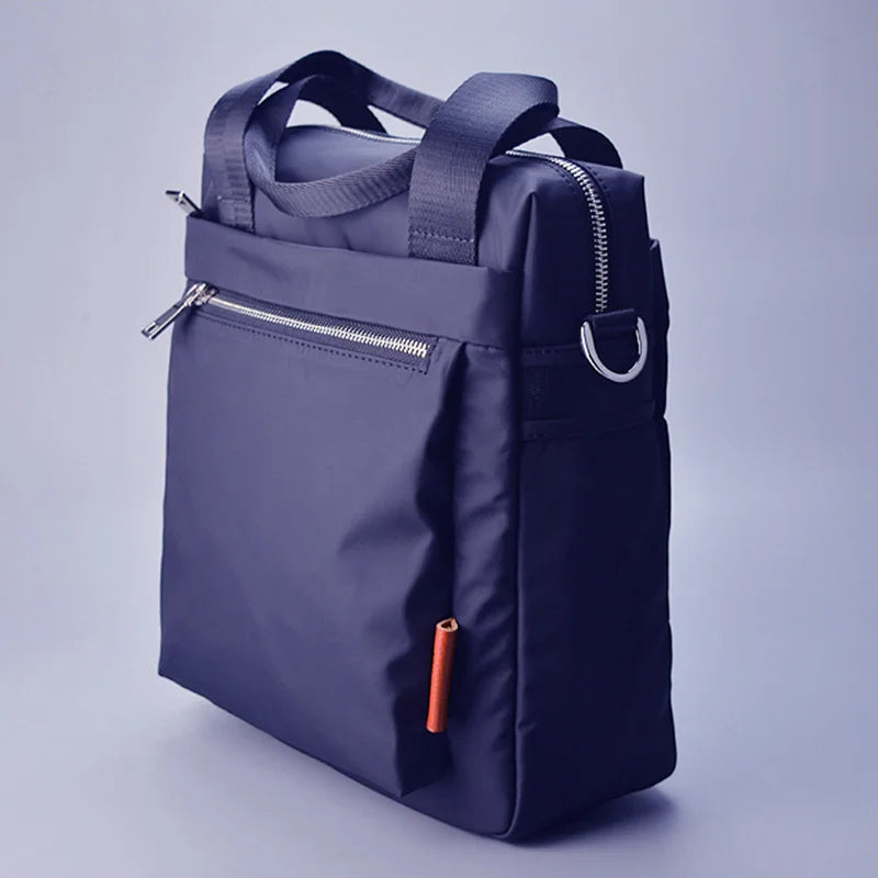 New Men's Shoulder Bags Waterproof Wear-resistant Multi-function Large-capacity Vertical Simple Business Outdoor Casual  Handba