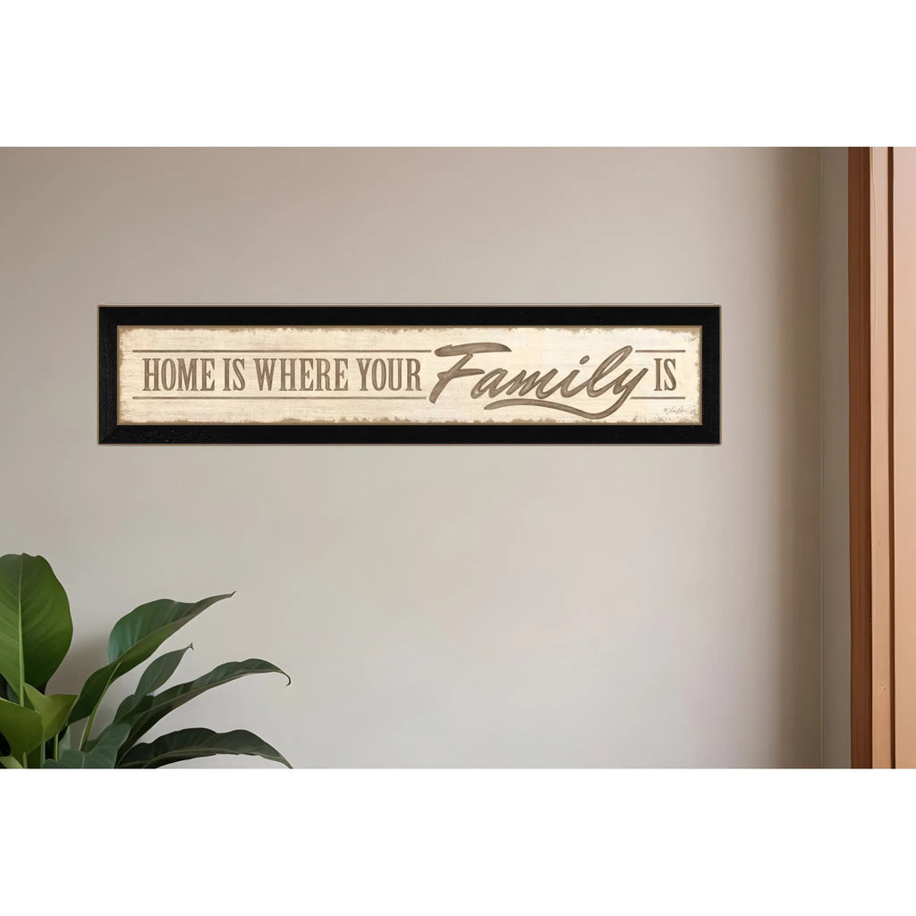 HMS Home Collection 2 Piece Black Framed Wall Art Print