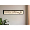 HMS Home Collection 2 Piece Black Framed Wall Art Print