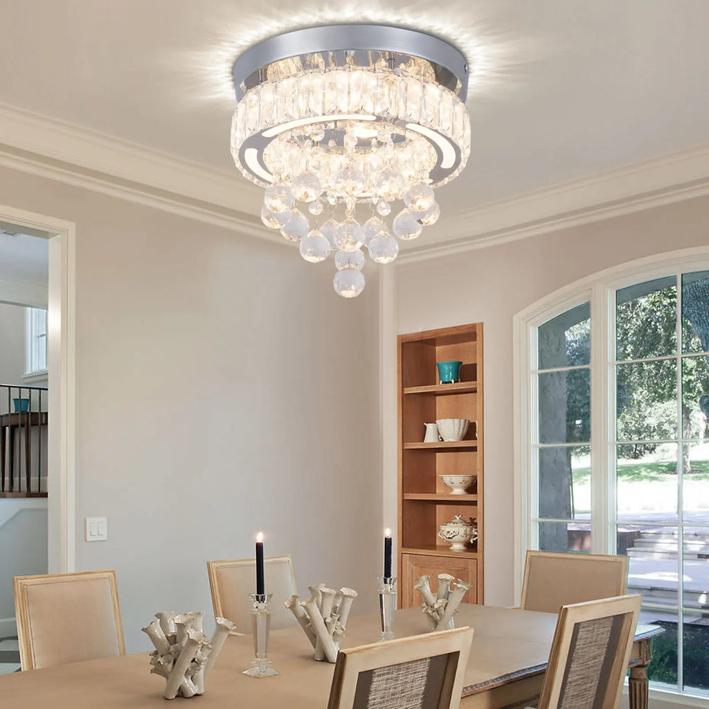 Modern Nordic Creative Dimmable LED Ceiling Light Flush Mount Living Room Chandelier Kitchen Island Pendant for Home Decoration