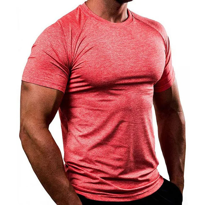 Custom Gym T-shirts Gym Compression Tshirt Breathable Raglan Sleeve Shirts With logo