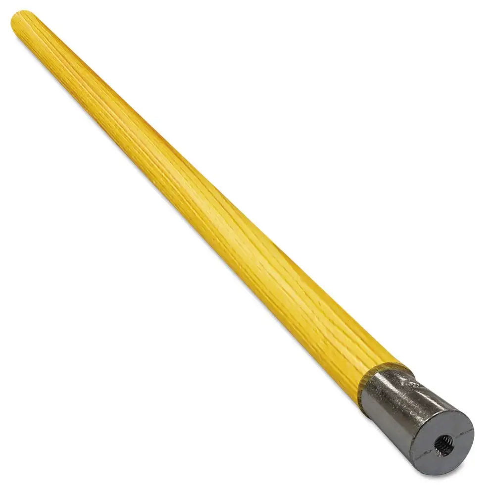 Boardwalk Self-Squeeze Lie-Flat Screw-in Mop Handle Adjustable Rectangle Wood with Lacquer 1.13" Dia X 54" Natural for Home Use