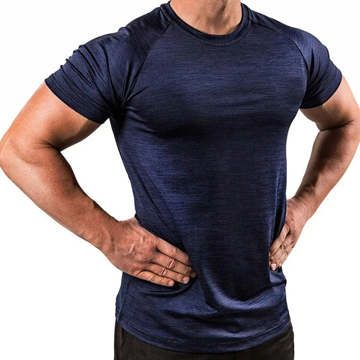 Custom Gym T-shirts Gym Compression Tshirt Breathable Raglan Sleeve Shirts With logo
