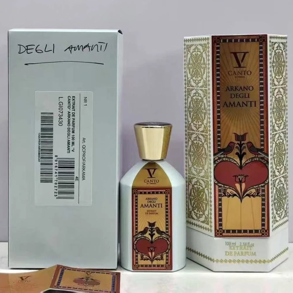 Long Lasting Perfume 100ml for Women Men Bulgarian Rose Lemon Fragrance Oud Vanilla Ambergris Musk Body Spray Parfum Water Mist