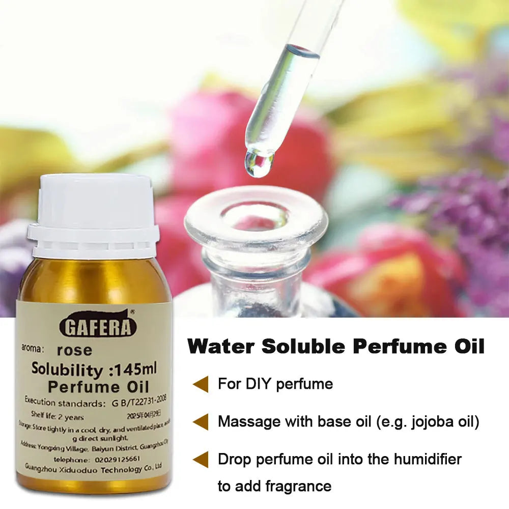 GAFERA 145ml Perfume Oil, For DIY Perfume & massage oil & Make Scented Candles & Soap & Shampoo & Shower & Humidifier Diffuser
