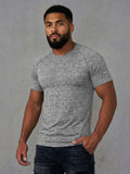 2026 New Men's Compression Quick Dry Skinny Fit Short Sleeve Athletic T-Shirt for Gym Workout Fitness Running Sport Bodybuilding