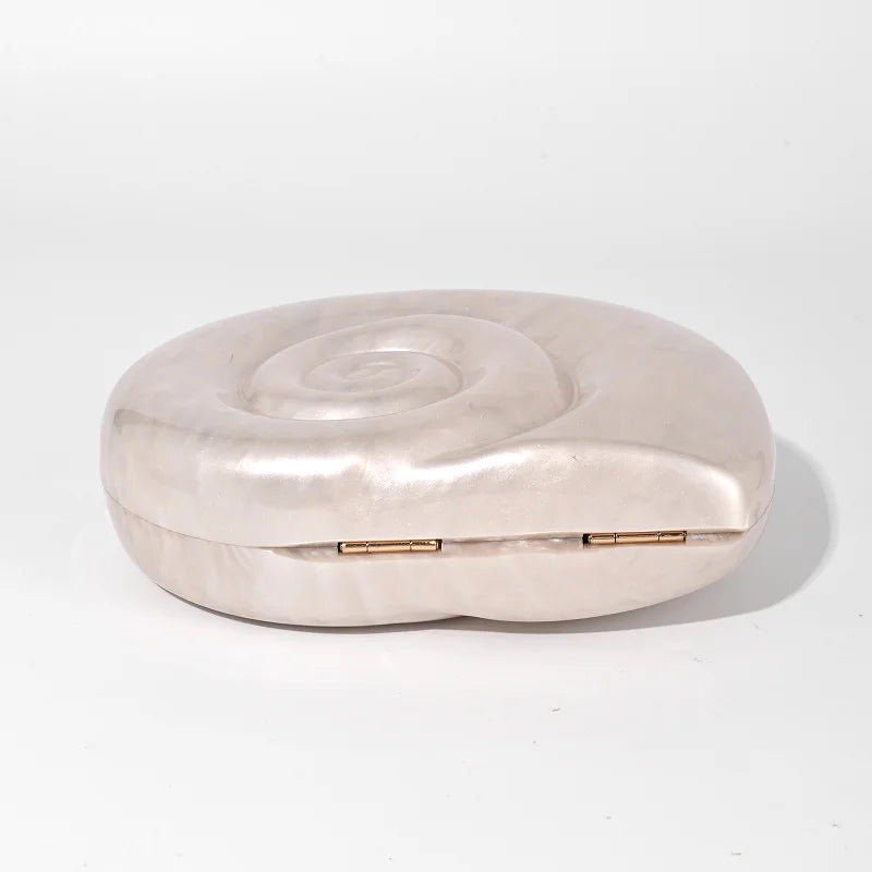 Bags For Women Wallets Acrylic Conch Shell Crossbody Summer Beach Shoulder Bag Wedding Evening Novelty Luxury Designer Handbags