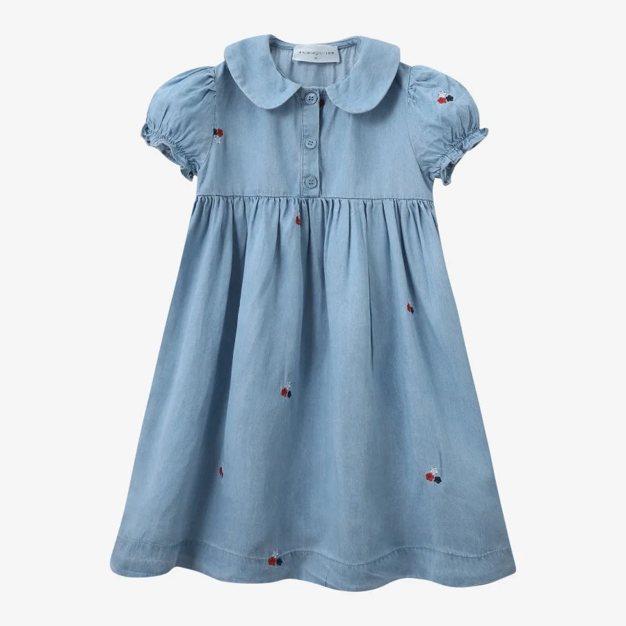 Clearance sale AS SS25 summer Embroidered Denim Collection high quality denim boys girls familly match clothes