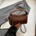 Luxury Designer Purses Fashionable Retro Mini PU Leather Shoulder Bags for Women Bucket Crossbody Bag 2026