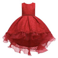 Four Seasons Children Clothing Girls Dresses Fashion Princess Dress for Girls Sleeveless Kids Flower Girl Dresses 3-13 Years