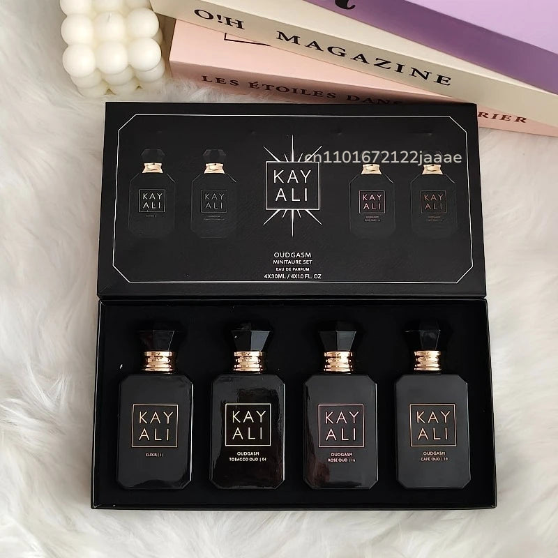 KAYALI Perfume Set 30ml Long Lasting Unisex Mini Fragrance Collection Sweet Vanilla Gourmand Luxury Portable Travel Elegant Gift