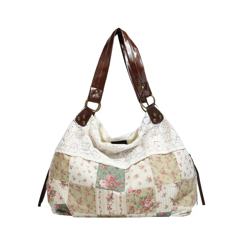 Vintage Lace Crossbody Bags for Women Shoulder Bag Versatile Purse and Handbags Designer Bags Travel Bag Сумка Женская 가방 Sac