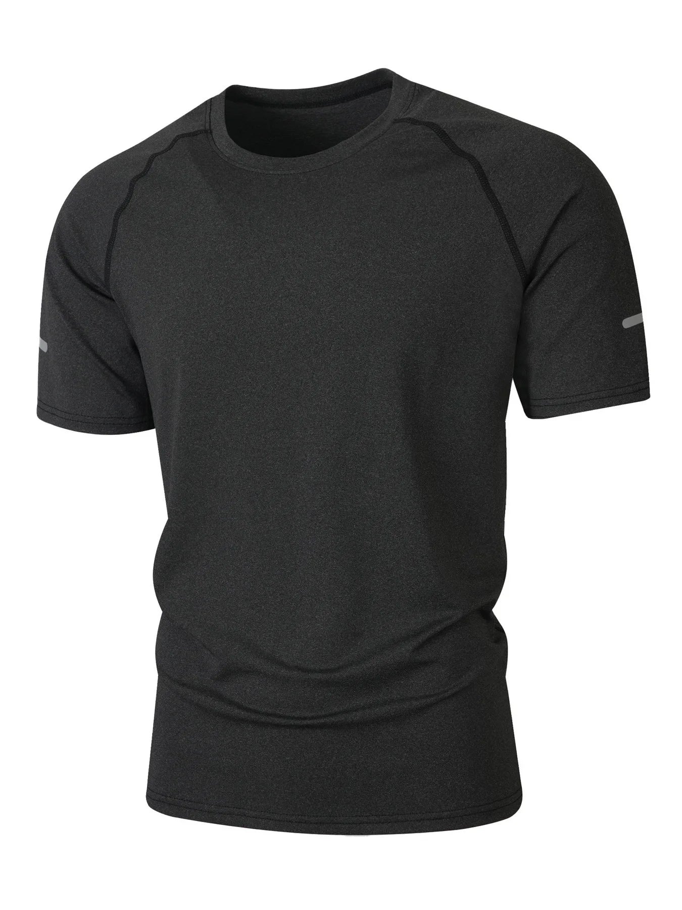 Men Compression Running T Shirt Fitness Tight Short Sleeve Tshirt Training Jogging Shirts Gym Sportswear Quick Dry Men's T shirt