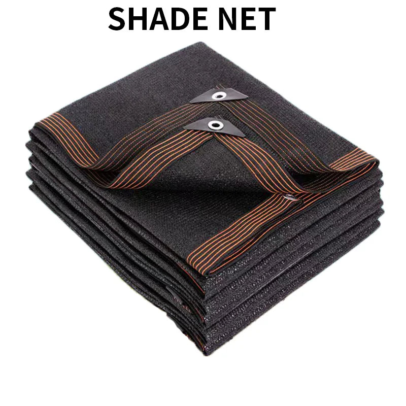 4x6m  12-pin Sunshade Net Anti-ultraviolet Awning Plant Cover Net for Outdoor Garden Courtyard Swimming Pool Balcony Shade Cloth