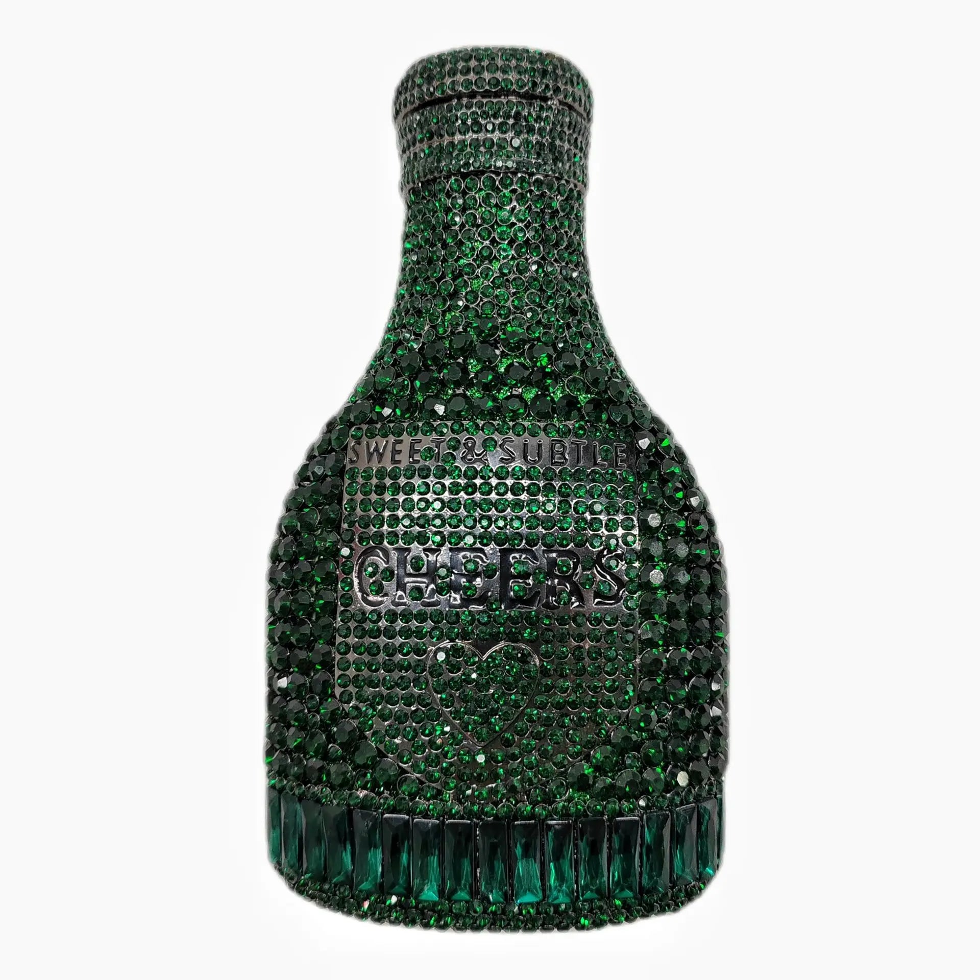 Champange Bottle bag Purses New Luxury Women Prom Dinner Crystal Clutches Diamond Lady Handbags Party Wedding Dinner bag
