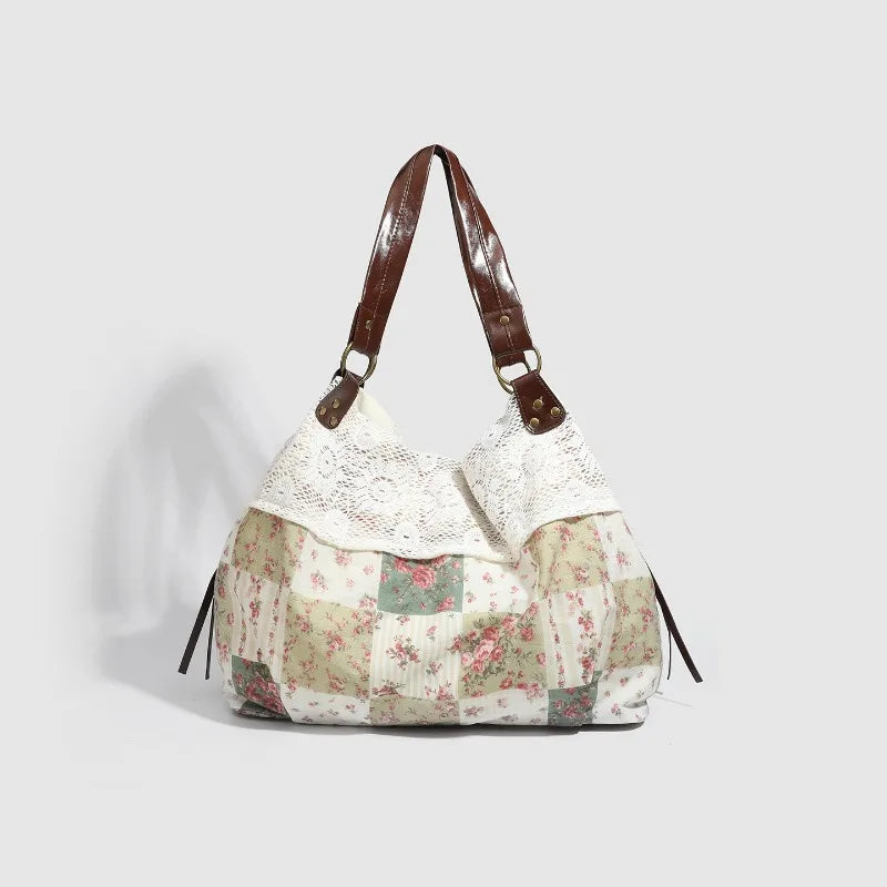 Vintage Lace Crossbody Bags for Women Shoulder Bag Versatile Purse and Handbags Designer Bags Travel Bag Сумка Женская 가방 Sac