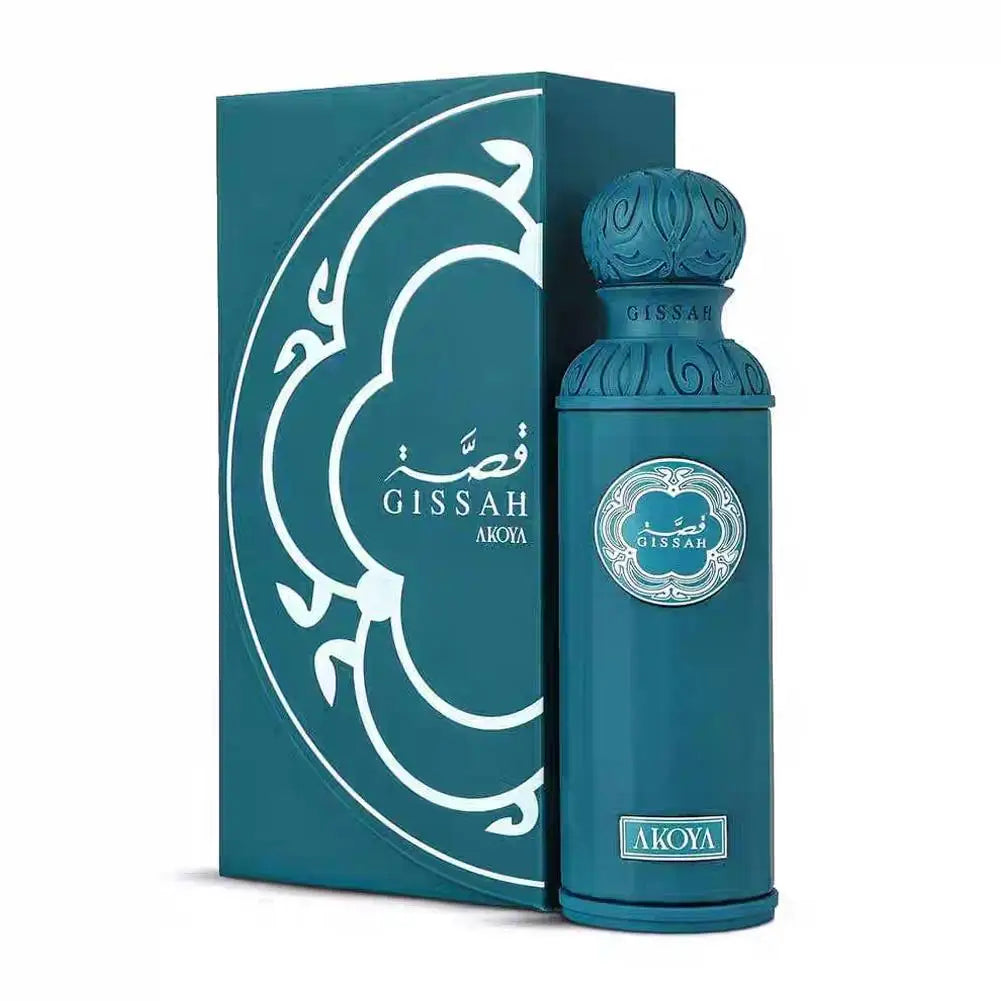 Gissah Akoya Perfume 200ML Citrus Woody Fragrance One & Only Perfume Floral Fruity Eau de Parfum Kuwaiti Perfumes