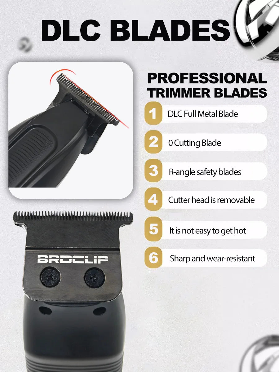 WMARK NG-7982 BRDCLIP FA-1981 Professional Electric Hair Clipper Hair Trimmer for Man Electric Shaver 9000/7500RPM Barber Shop
