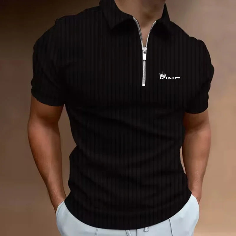 Polos hirts Männer leichte Luxusmarke Polos hirt, Sommer Kurzarm T-Shirt Mode Tops Qualität Kleidung Golf tragen Polyester