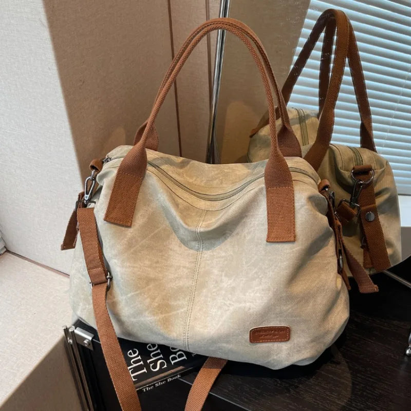 Luxury Fashion Diaper Bags For Women: Classic Designer Leather Shoulder Bag, Elegant Simple Vintage Fashionable Large Tote